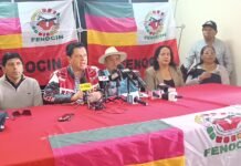Facción de la FENOCIN se opone a la revocatoria del mandato presidencial