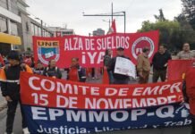 Marcha obrera convocada contra el Gobierno tuvo poca acogida en Quito